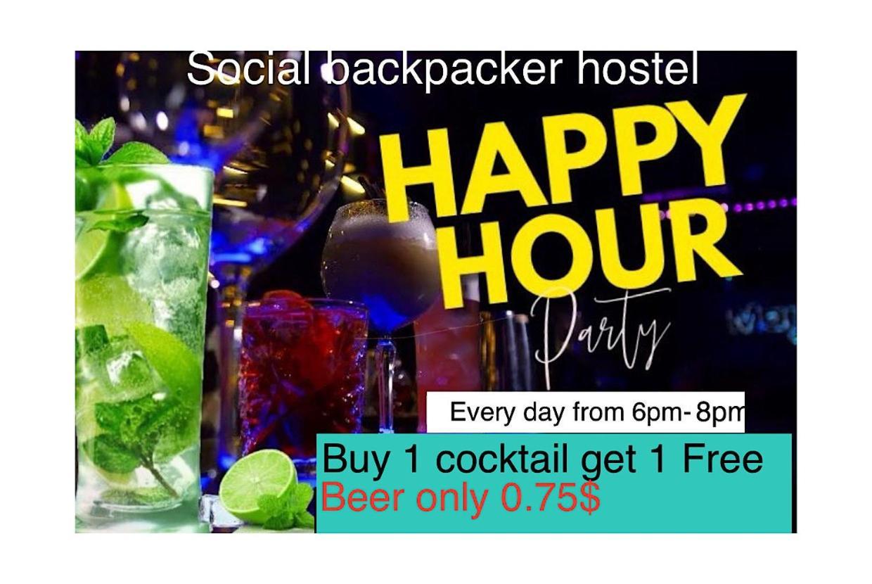 Social Backpacker Hostel & Rooftop Bar Battambang Ngoại thất bức ảnh